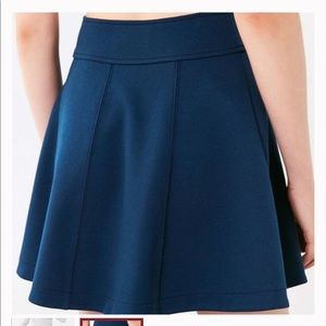 Urban outfitters blue mini skirt